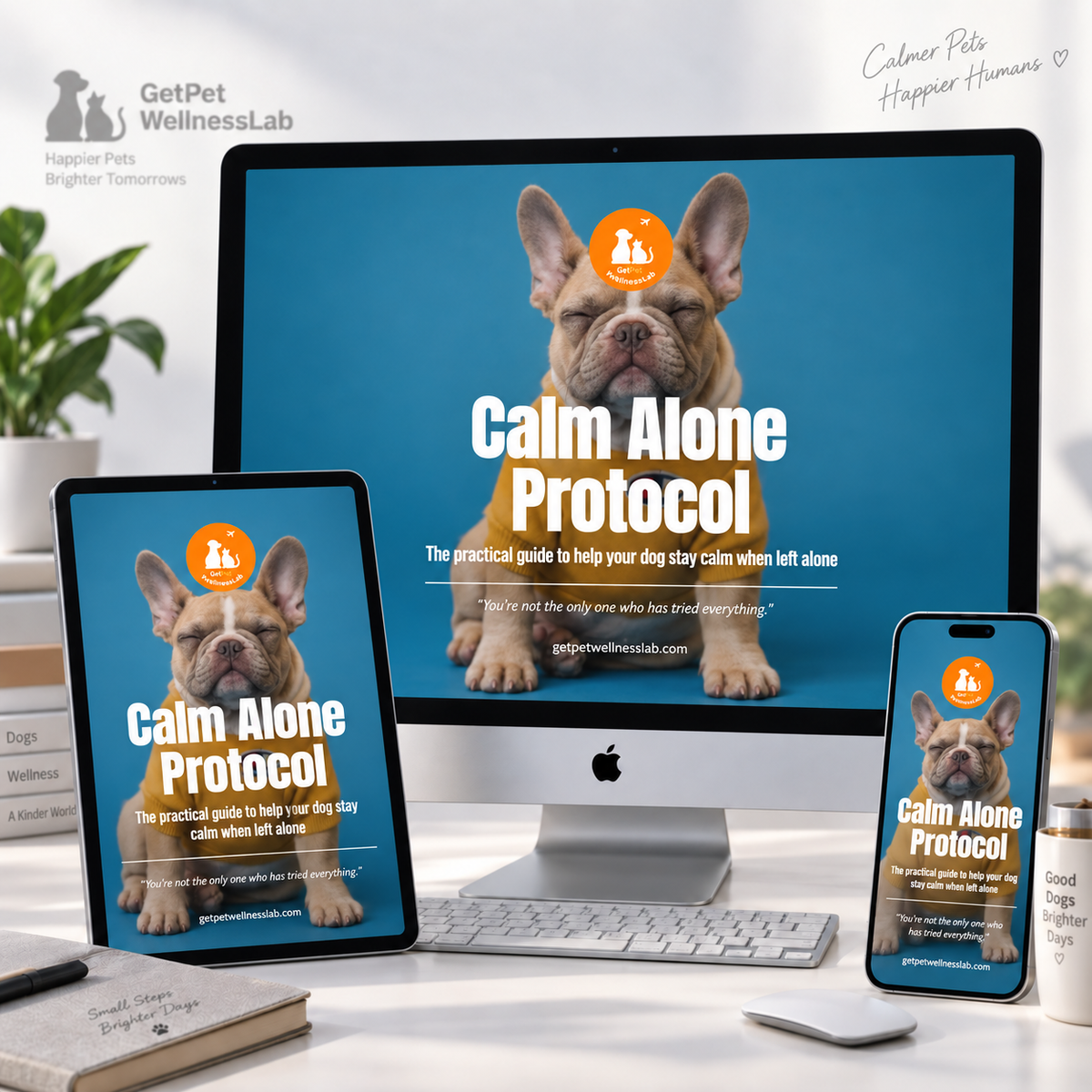 Calm Alone Protocol — Fix Your Dog's Separation Anxiety in 21 Days
